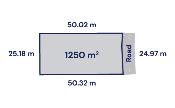 Plot №15 dimensions