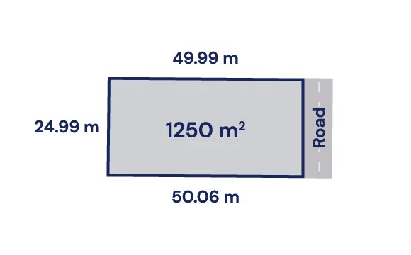 Plot №17 dimensions