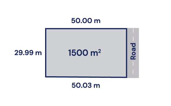 Plot №21 dimensions