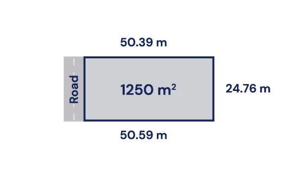 Plot №52 dimensions