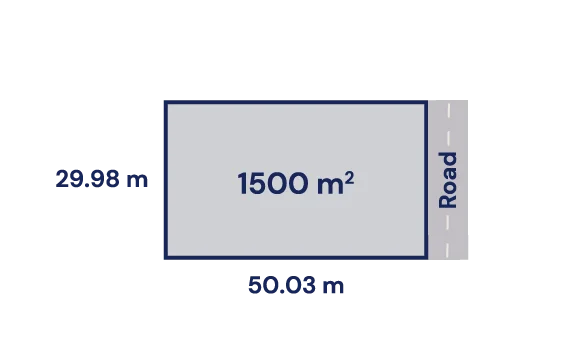 Plot №60 dimensions