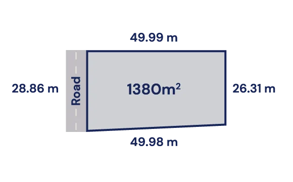 Plot №8 dimensions