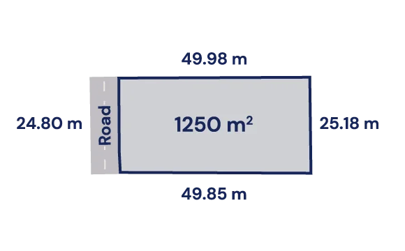 Plot №9 dimensions